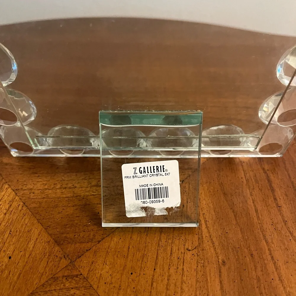 Z Gallerie 5x7 Picture Frame with Crystal Accents